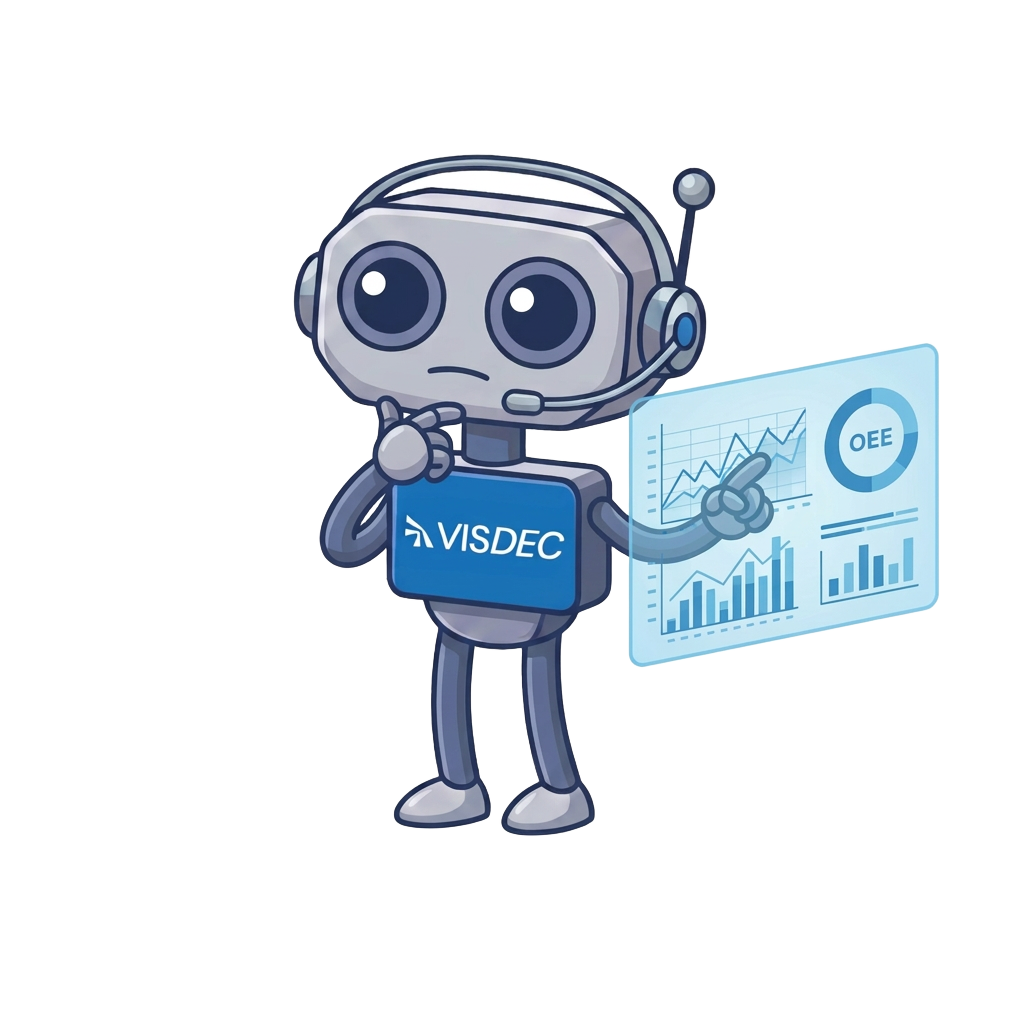 Visdeco analisando os indicadores da produção