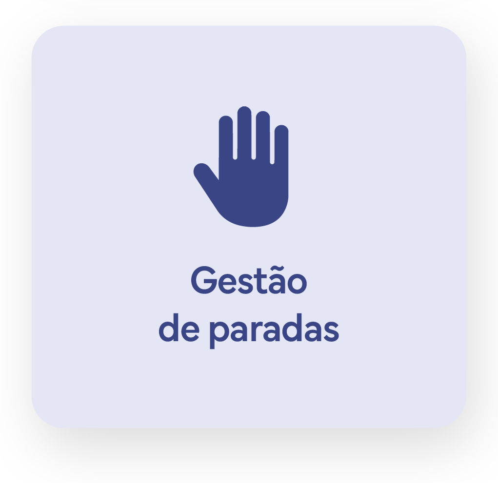 Gestão de paradas